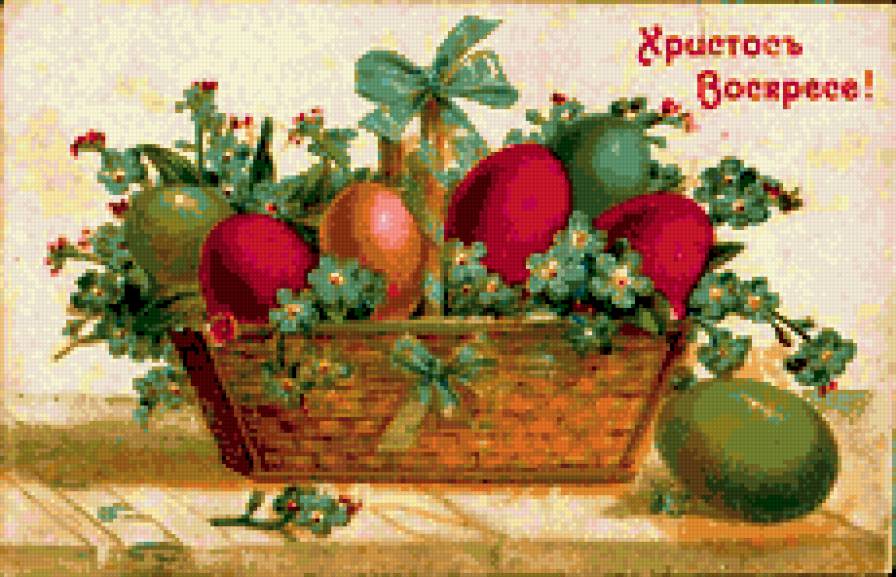 пасха винтаж - предпросмотр