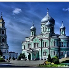 Схема вышивки ««Серафимов Дивеевский во имя Святой Троицы женский монастырь»»