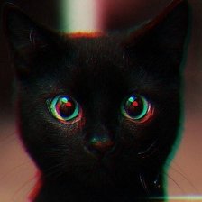 Схема вышивки «Котейка»