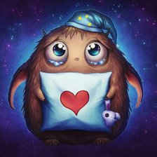 Схема вышивки «пуська»