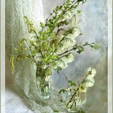 Схема вышивки «весенний букет»