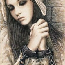 Схема вышивки «Girl»