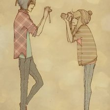 Схема вышивки «Папарацци»