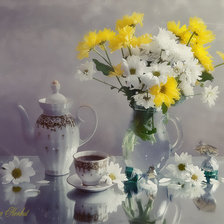 Схема вышивки «натюрморт»