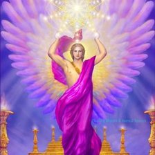 Схема вышивки «ангел»