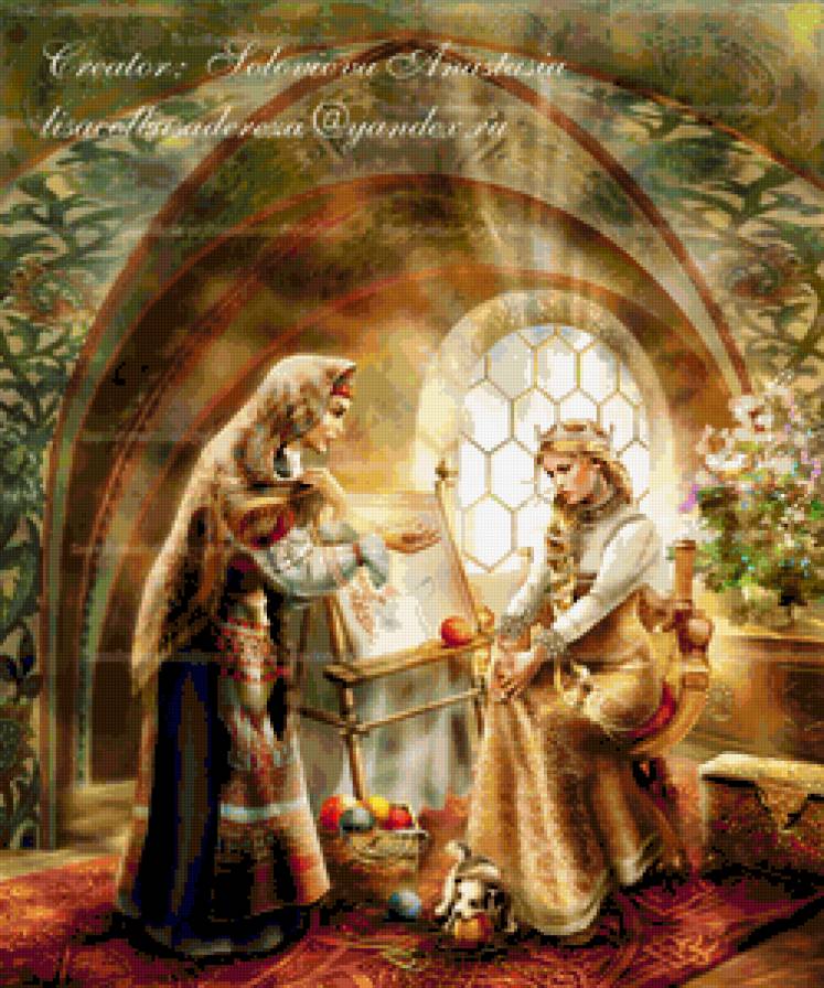 сказка Гусыня (уточка) - уточка, сказка, гусыня, сказочные герои - предпросмотр