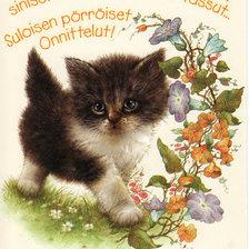 Схема вышивки «Мурзик»