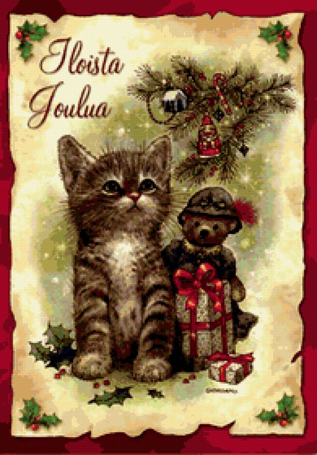 Мурёна - рождество, пушистые комочки, любимцы - предпросмотр