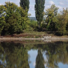 Схема вышивки «Пейзаж»