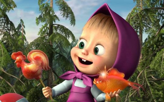 маша и медведь - мультфильм, маша и медведь - оригинал