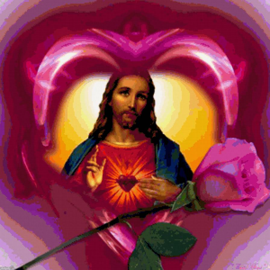 серия "религия" - религия.исус.розы.цветы - предпросмотр