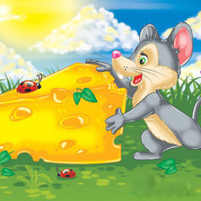 Схема вышивки «мышка»