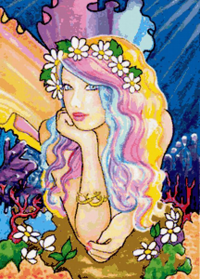 русалка - фентези, сказка, миф, русалки, девушка, мифология, русалочка - предпросмотр