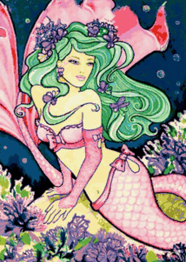 русалка - русалочка, сказка, миф, русалки, девушка, мифология, фентези - предпросмотр