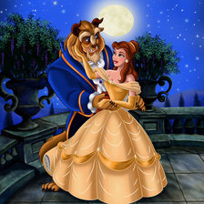 Схема вышивки «красавица и чудовище»