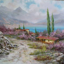 Схема вышивки «Италия»