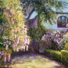 Схема вышивки «Сад»