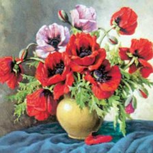 Схема вышивки «Цветы»