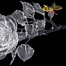 Схема вышивки «роза»