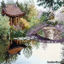 Схема вышивки «китайский мостик»