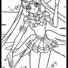 Схема вышивки «Вечный сейлор мун»