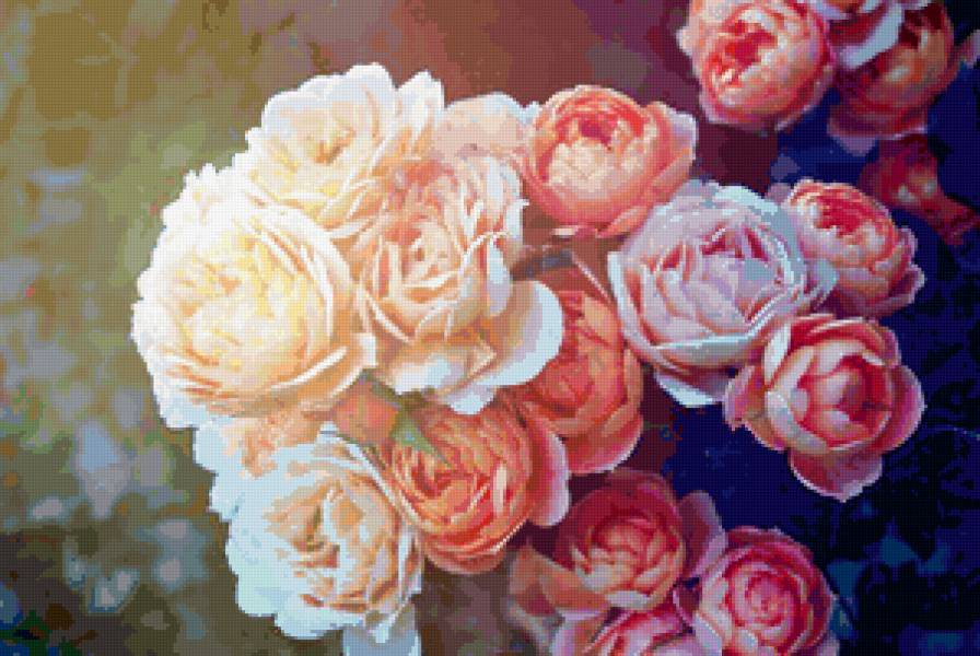 Розы - розы, цветы, букет - предпросмотр