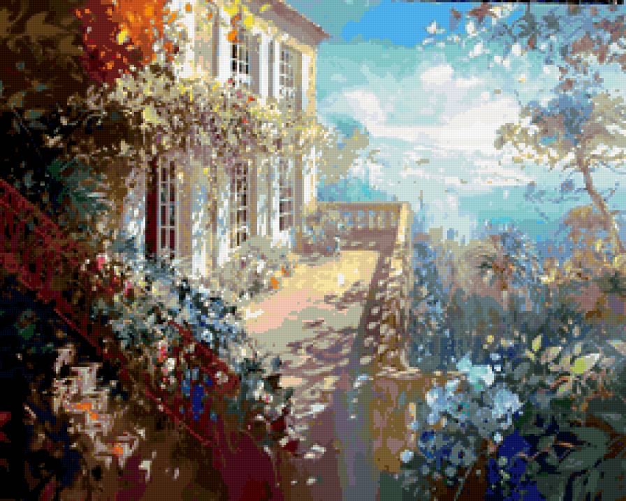 домик у воды - предпросмотр