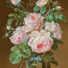 Схема вышивки «цветы»