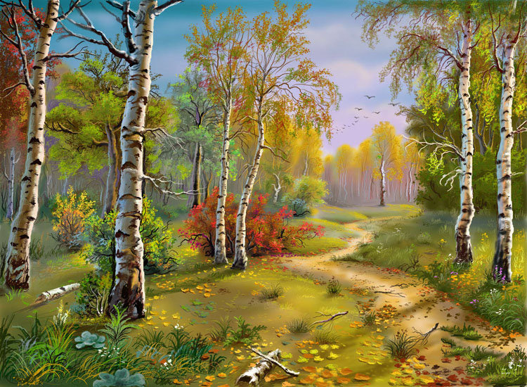 осень - пейзаж - оригинал