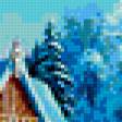 Предпросмотр схемы вышивки «зима» (№333301)