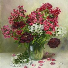 Схема вышивки «Цветы»