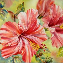 Схема вышивки «Цветы»