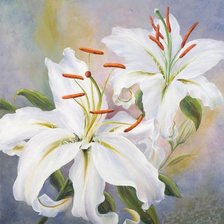 Схема вышивки «Цветы»