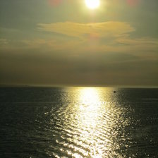 Схема вышивки «Бари, закат в порту»