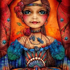 Схема вышивки «Если в поисках своего места в жизни ты наткнулся на очередь – зн»