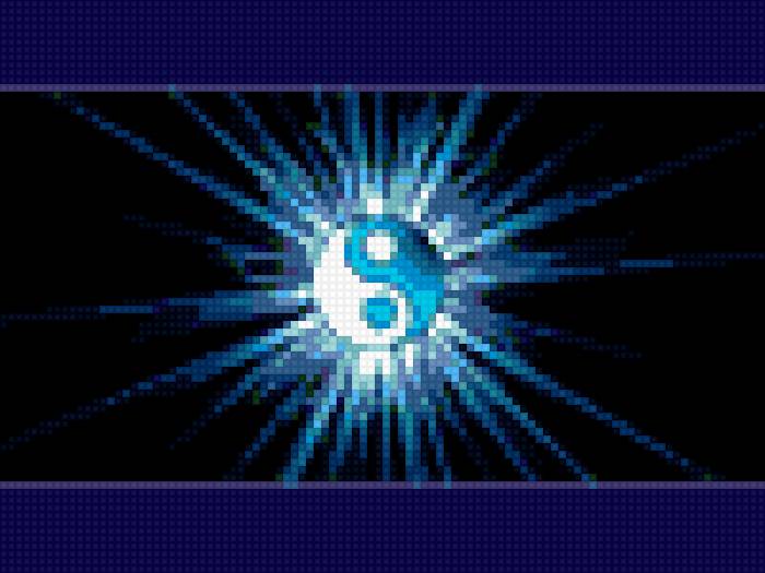 №333899 - символы, звезда, инь-янь - предпросмотр