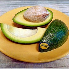 Схема вышивки «Авокадо»