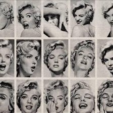 Схема вышивки «Мэрилин»