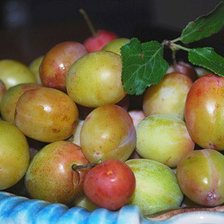 Схема вышивки «яблоки»