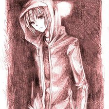 Схема вышивки «Одиночество»