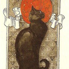 Схема вышивки «Кошка»