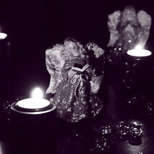 Схема вышивки «Ангелы и свеча»