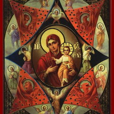 Схема вышивки «икона»