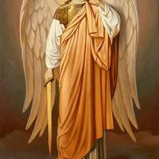 Схема вышивки «ангел»