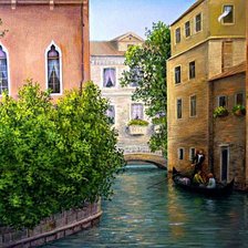 Схема вышивки «Пейзаж»