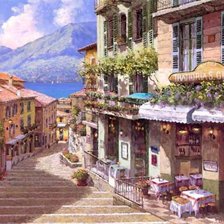 Схема вышивки «Пейзаж»