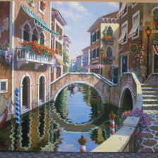 Схема вышивки «Пейзаж»