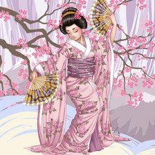 Схема вышивки «Сад»