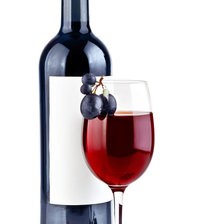 Схема вышивки «Вино_21»