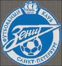 Схема вышивки «зенит»